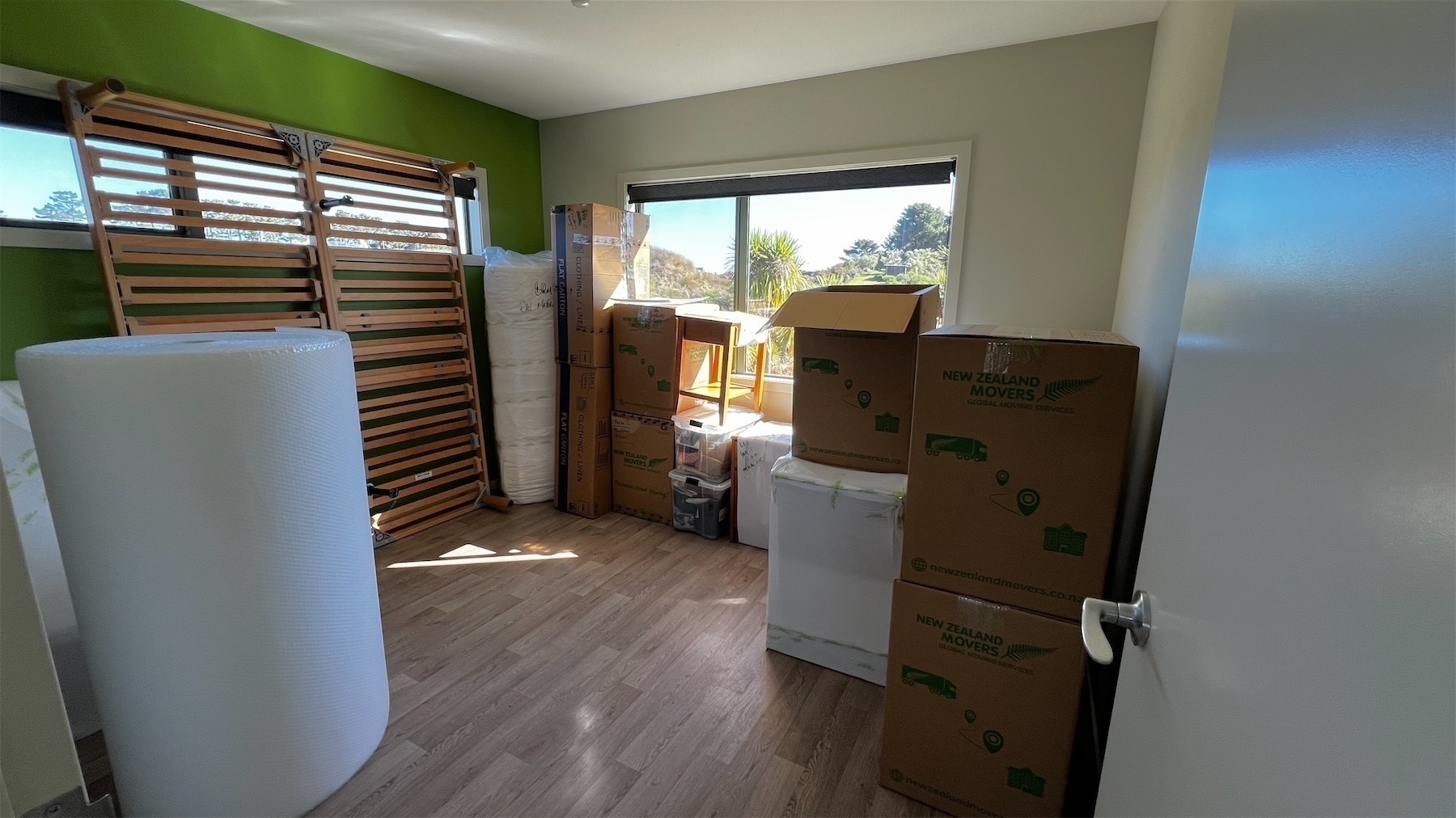 One room cleared.