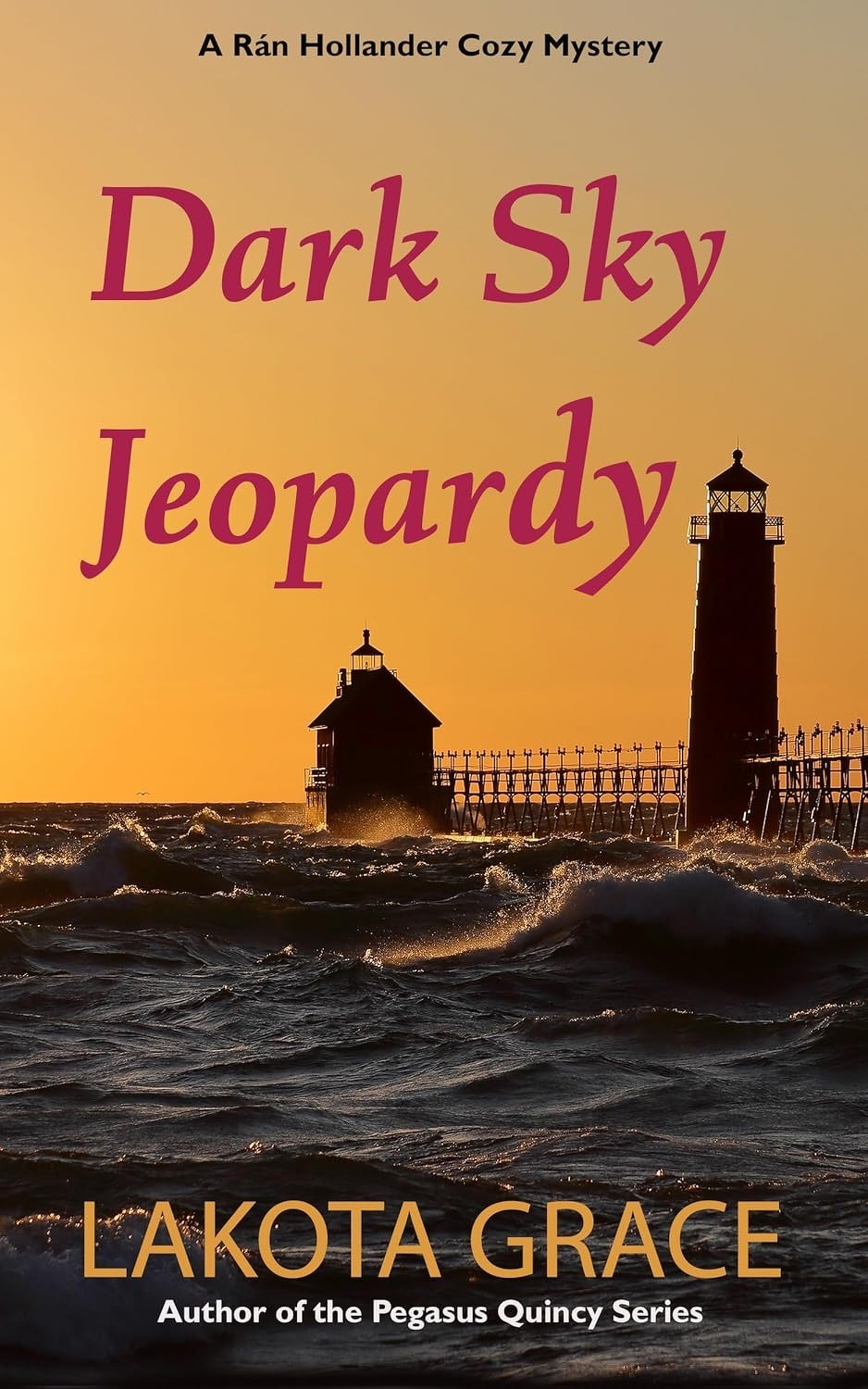 Book cover: Dark Sky Jeopardy.