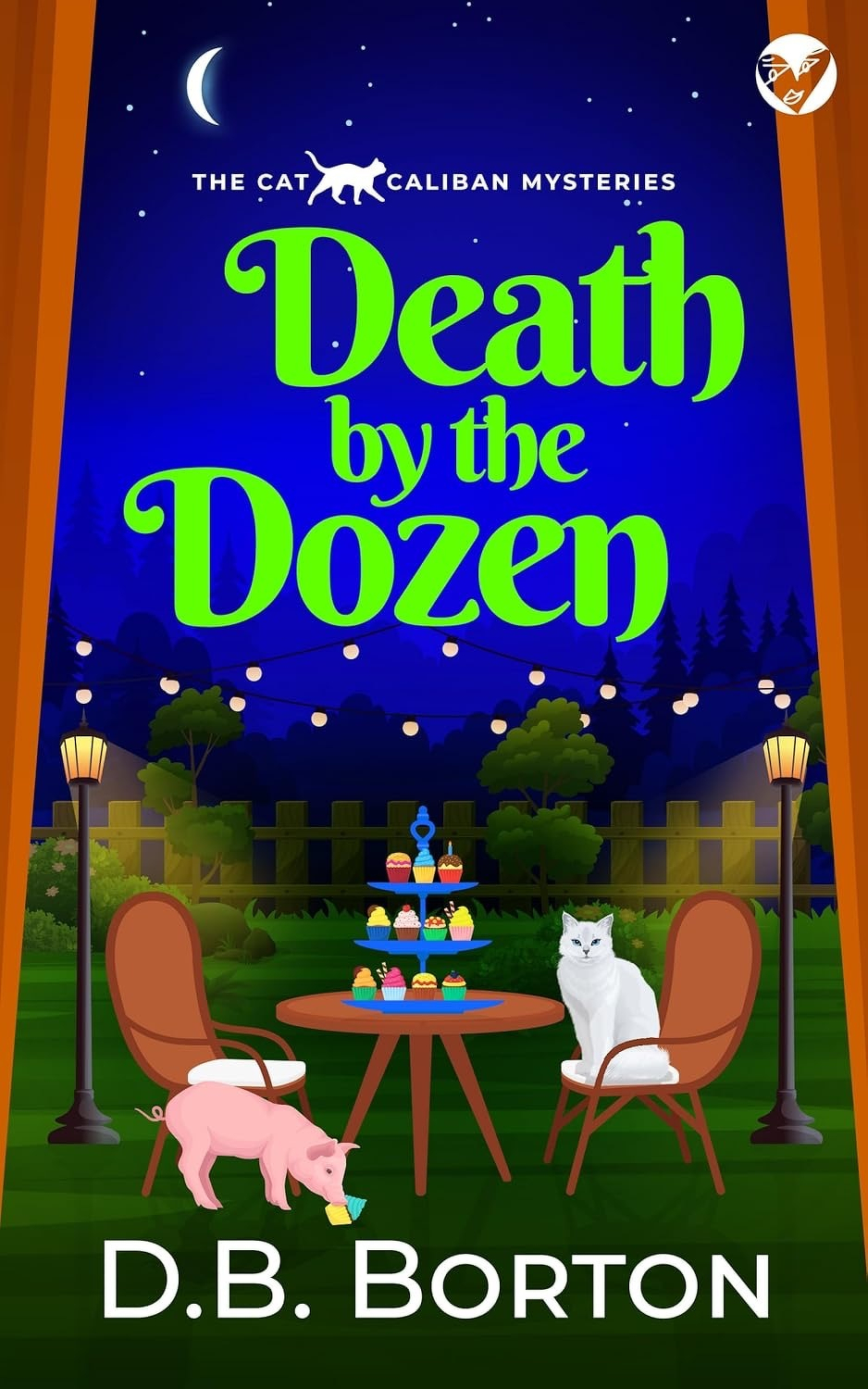 Book cover: Death by the Dozen.