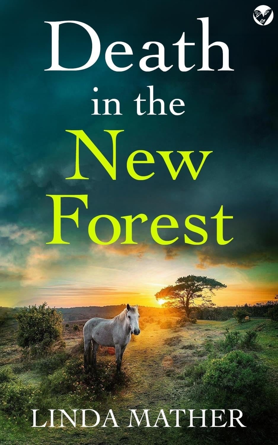 Book cover: Death in the New Forest.