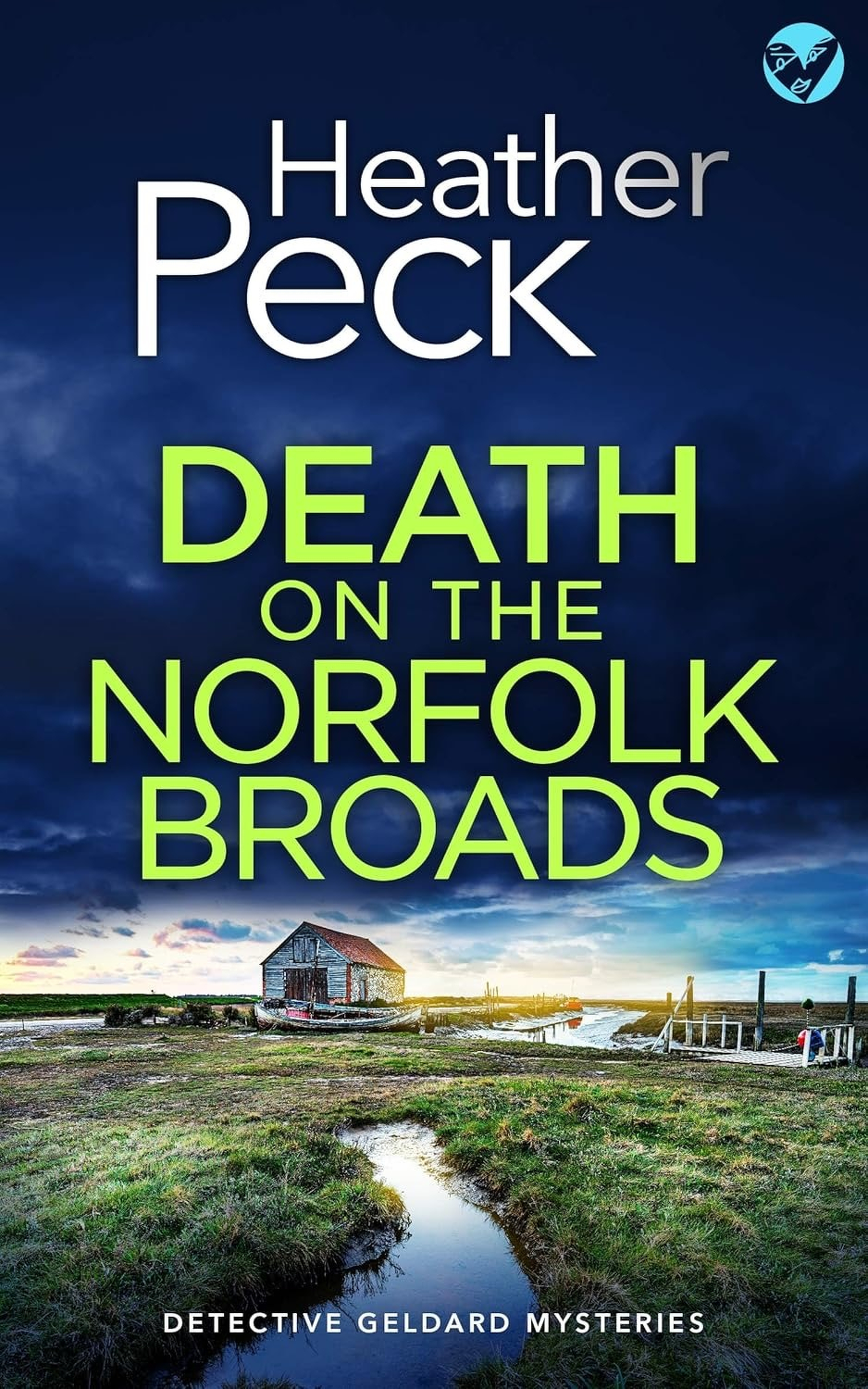 Book cover: Death on the Norfolk Broads.