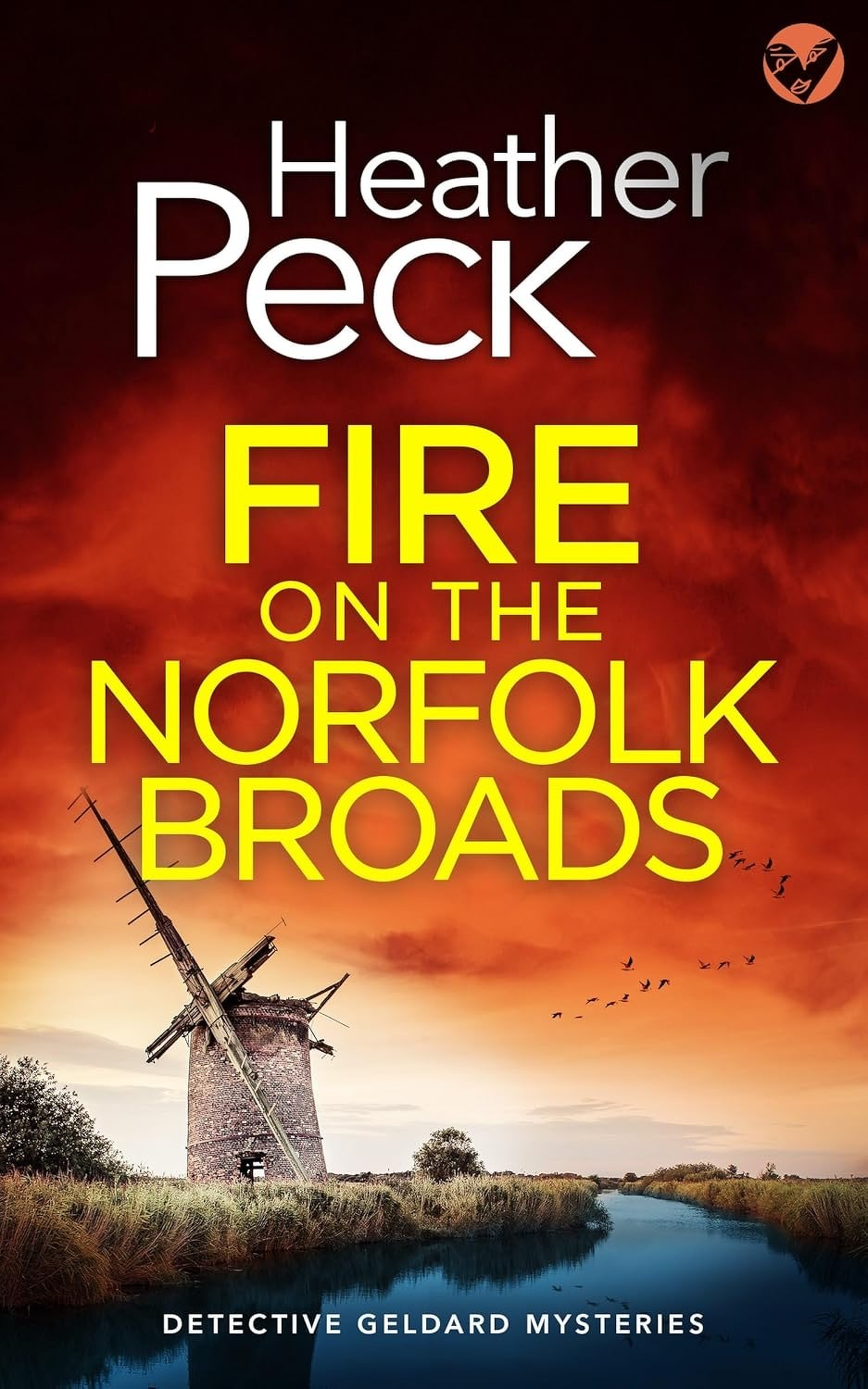 Book cover: Fire on the Norfolk Broads.