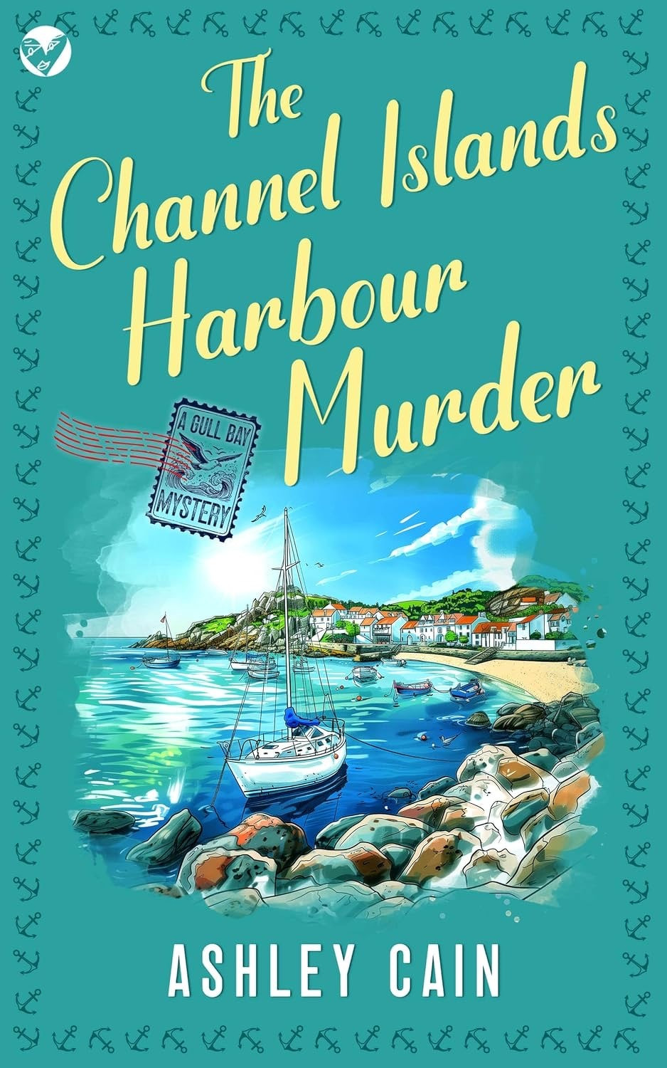 Book cover: The Channel Islands Harbour Murder. 