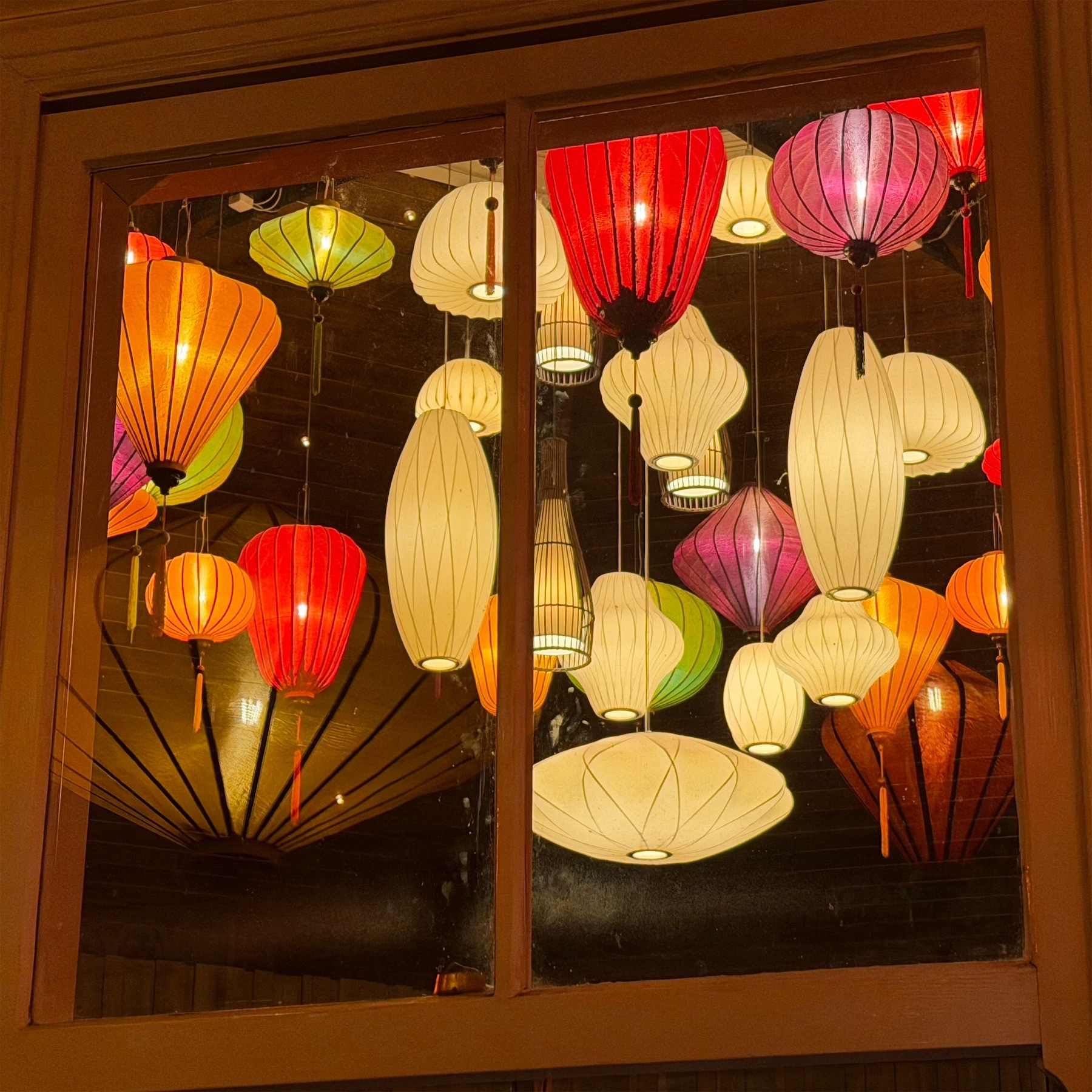Lanterns.  