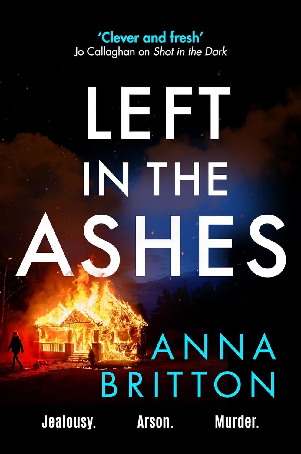 Book cover: Left in the Ashes.