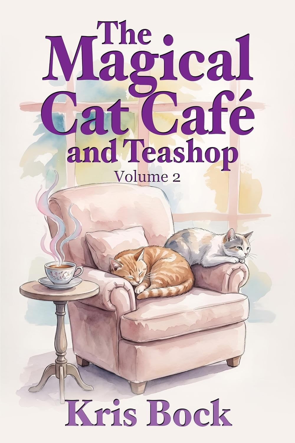 Book cover: Magical Cat Cafe and Teashop vol 2.