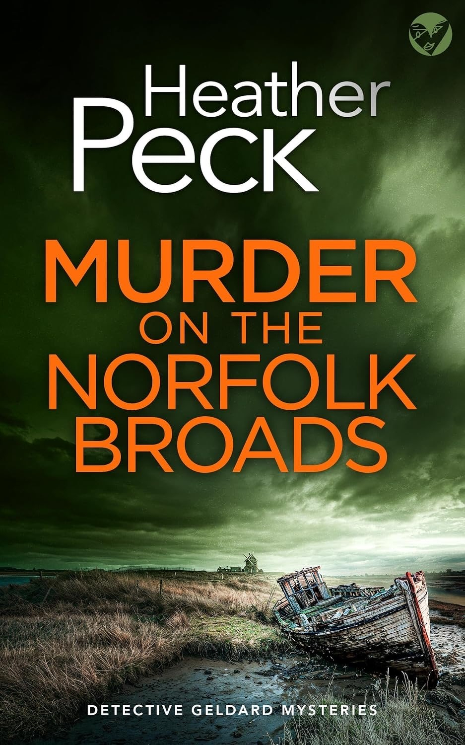 Book cover: Murder on the Norfolk Broads.