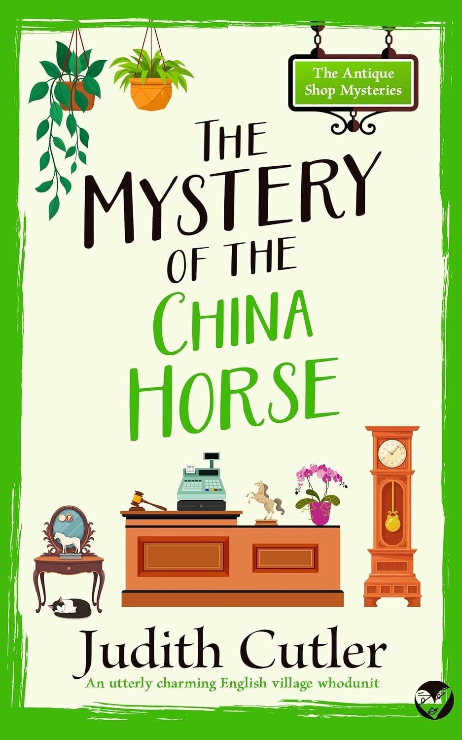 Book cover: Mystery of the China Horse.