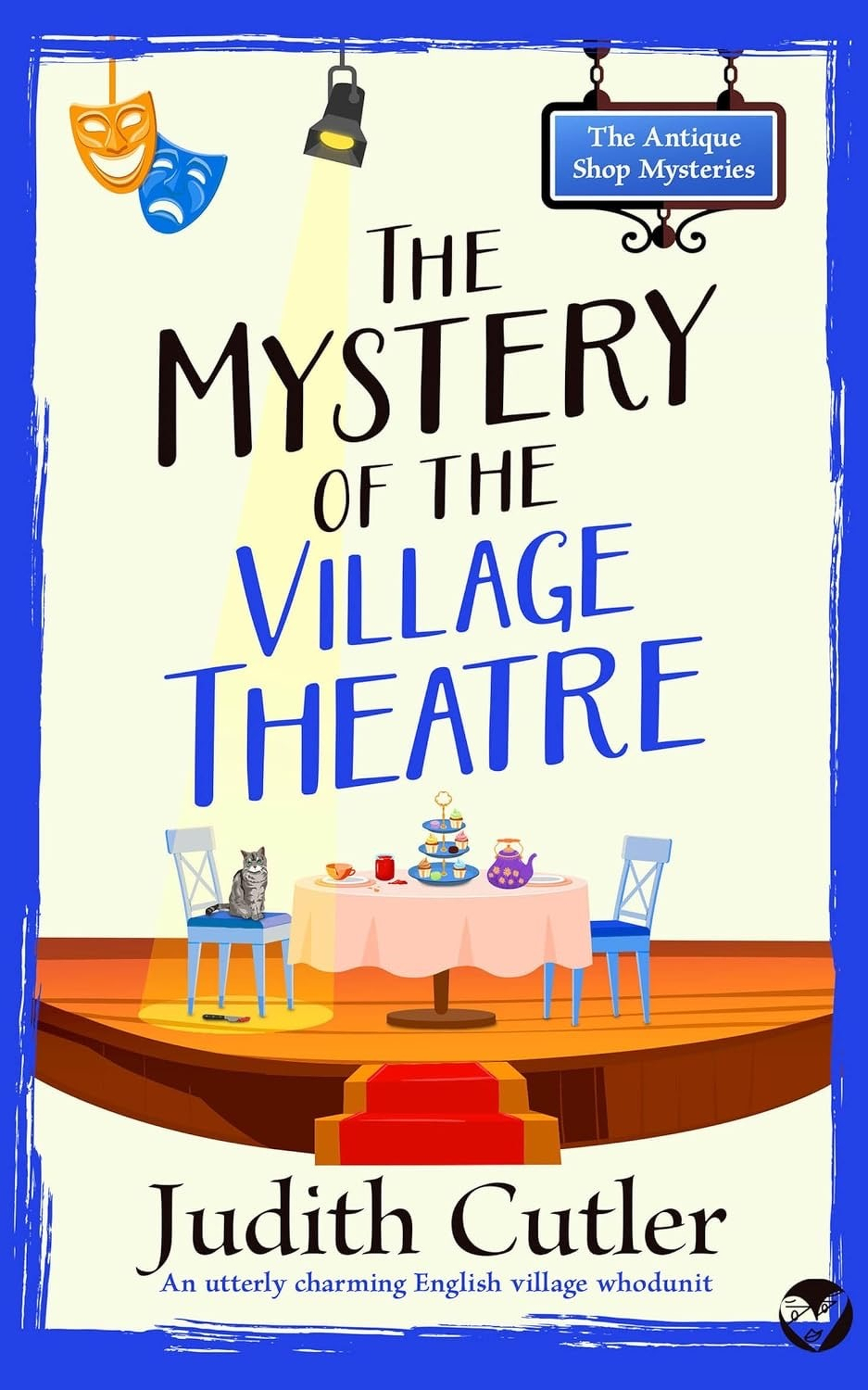 Book cover: Mystery of the Village Theatre.