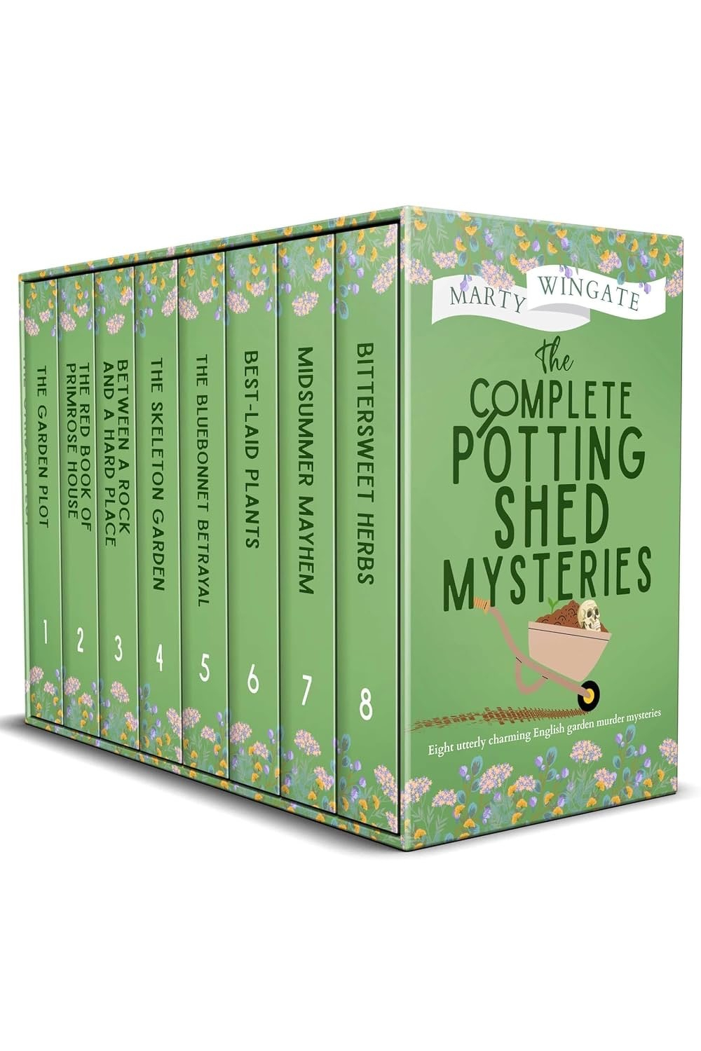 Book cover: The Complete Potting Shed Mysteries.