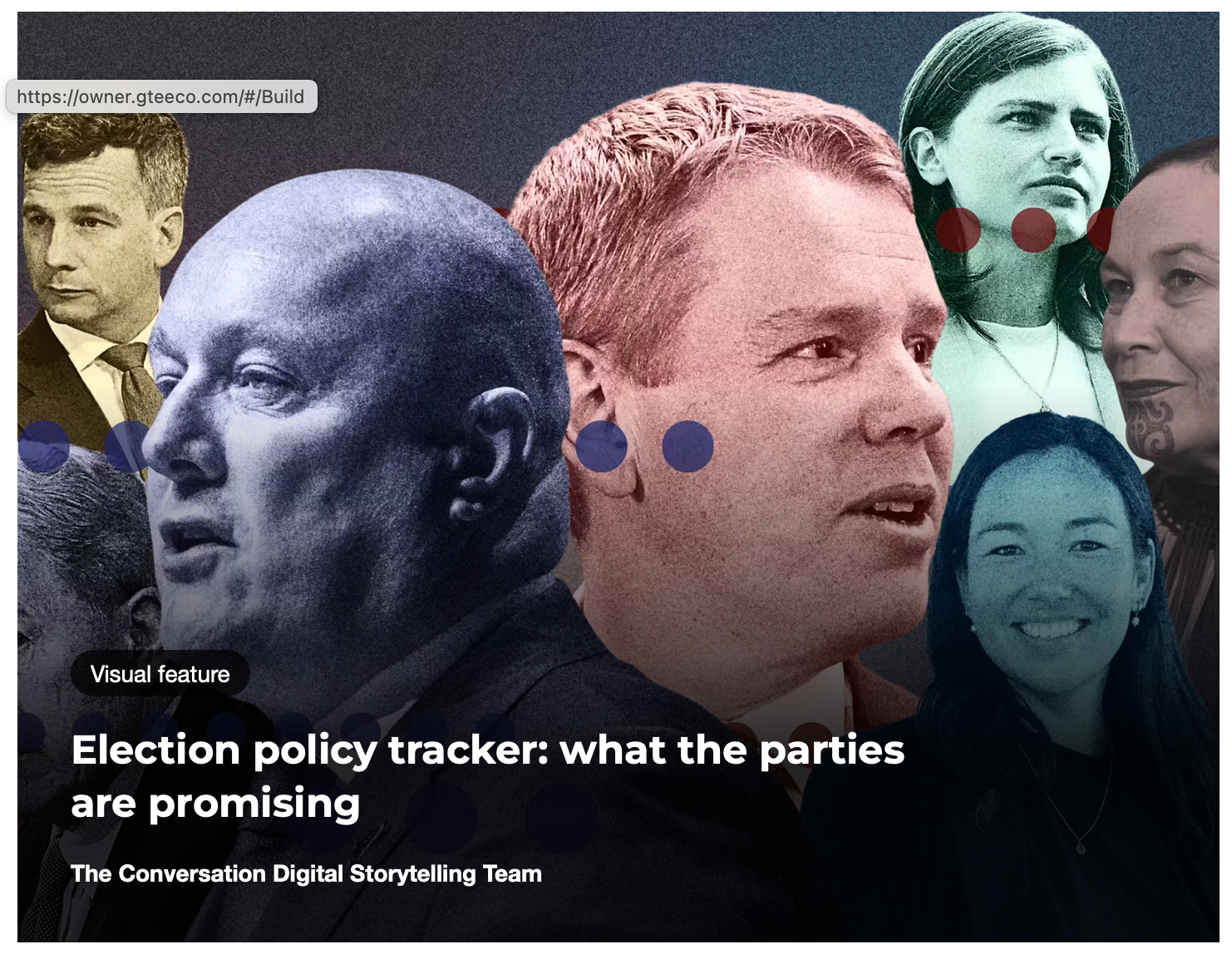 Screenshot: Election policy tracker: what the parties are promising.