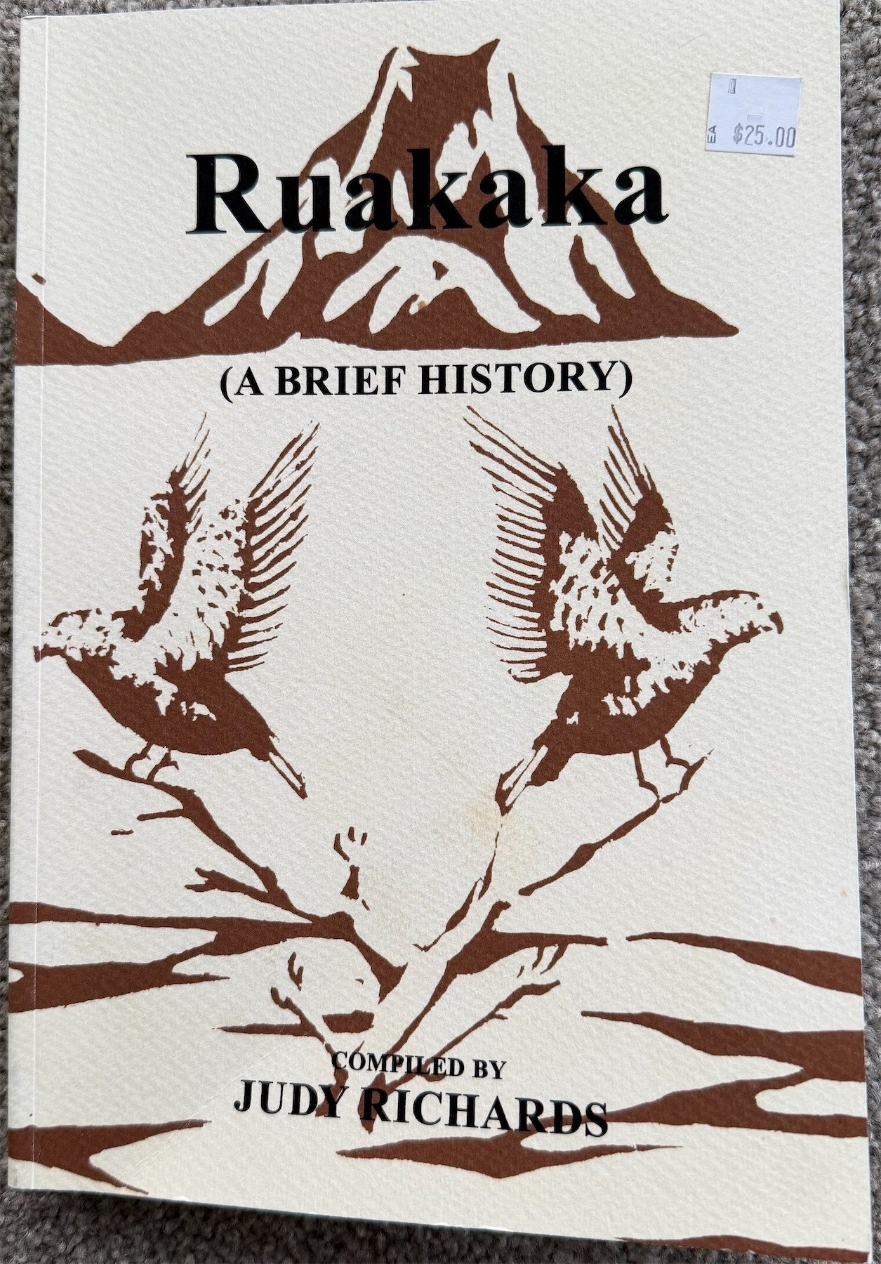 Book cover: Ruakaka (A Brief History).