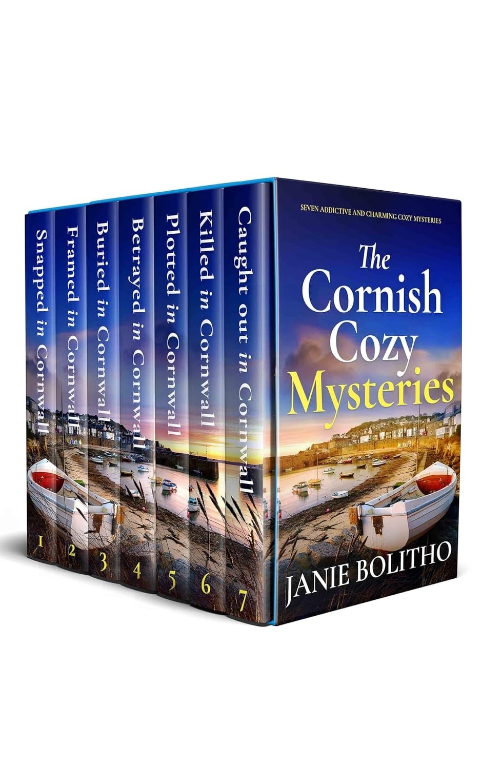 Book cover: The Cornish Cozy Mysteries.
