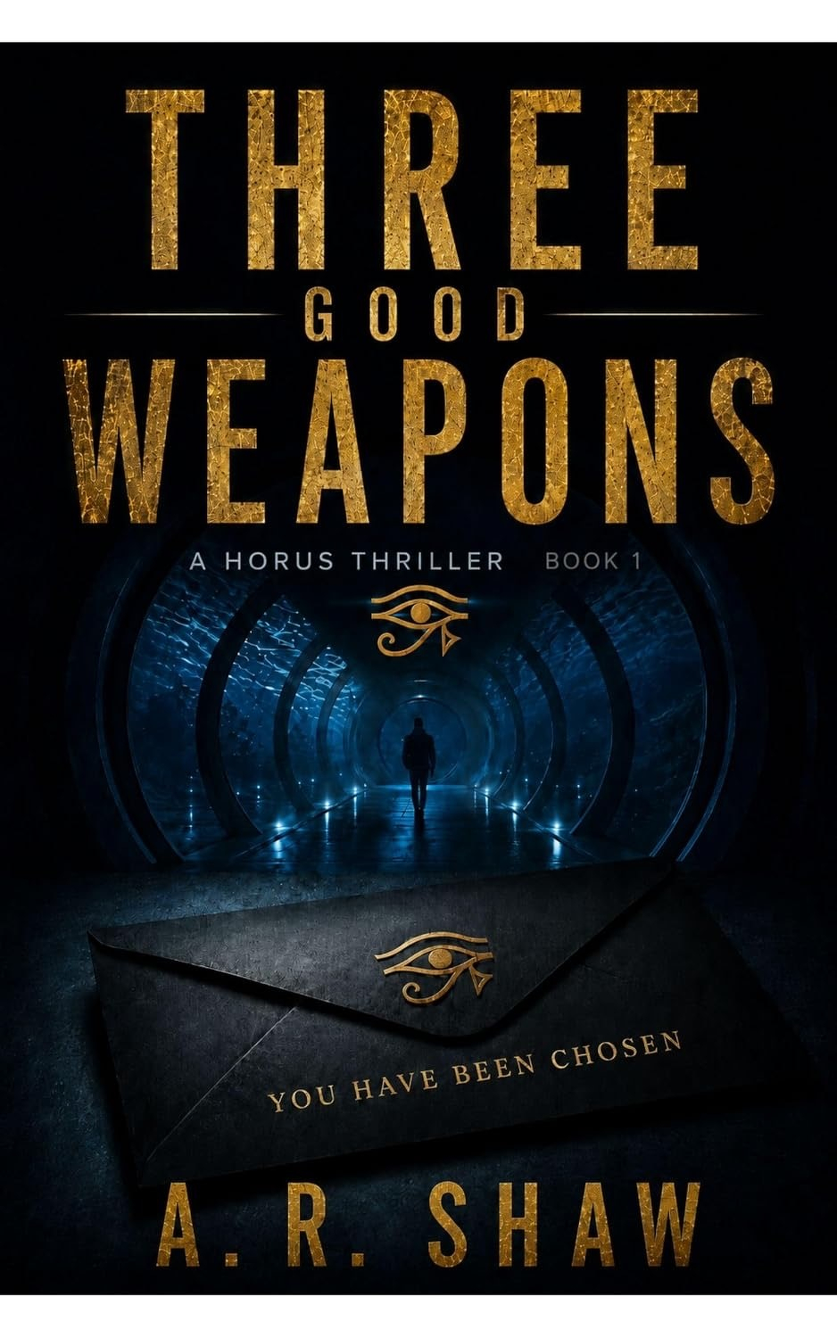 Book cover: Three Good Weapons.