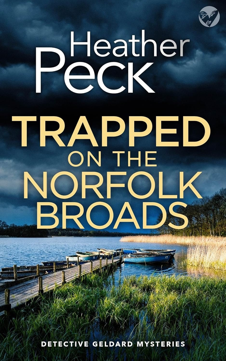 Book cover: Trapped on the Norfolk Broads.