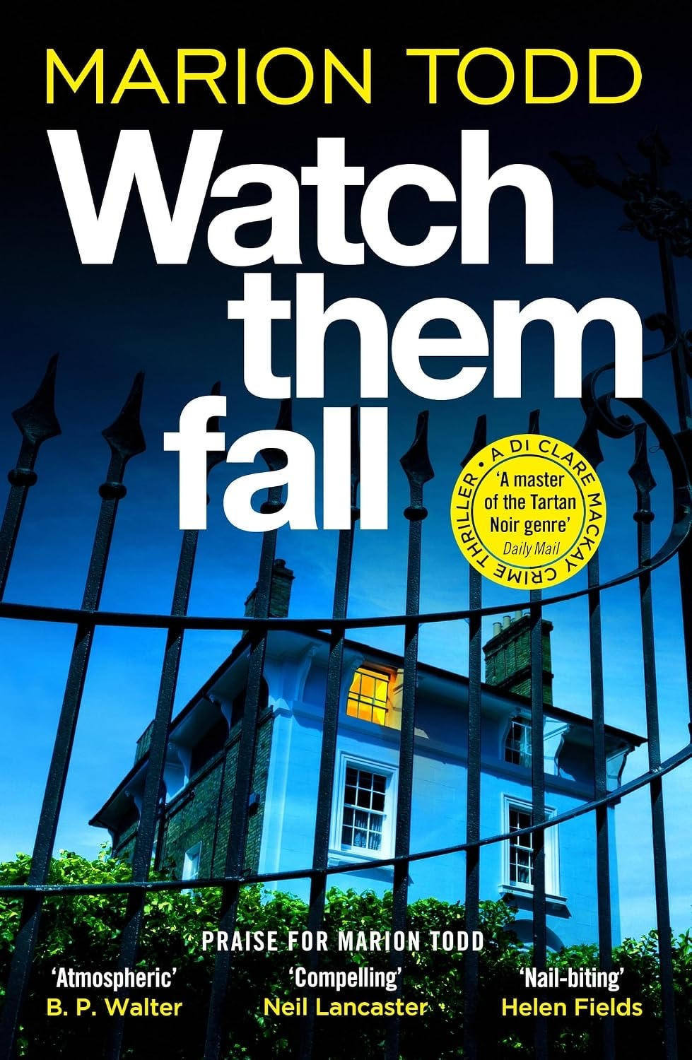 Book cover: Watch them Fall.