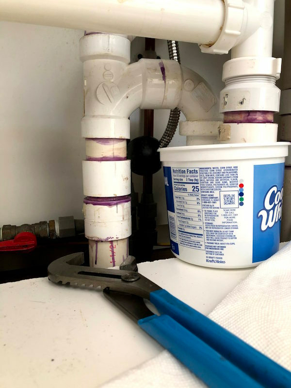 Kitchen sink disaster