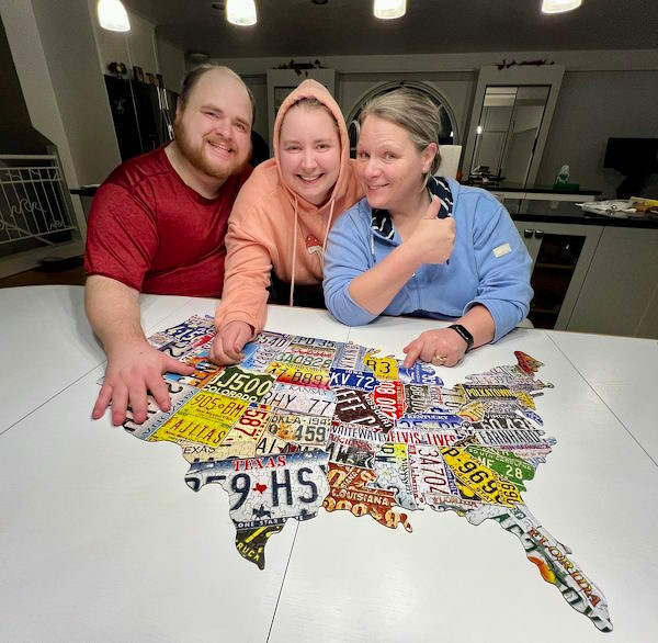 License plate puzzle