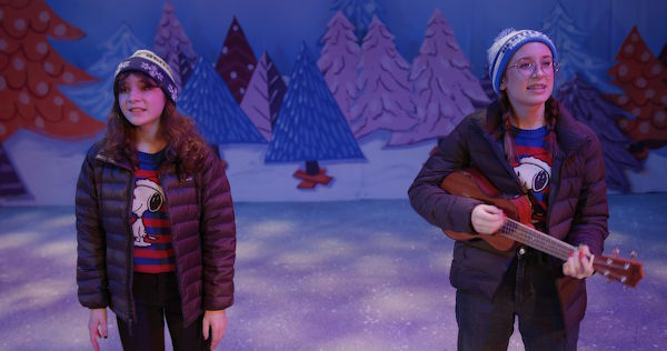 Holiday video screenshot