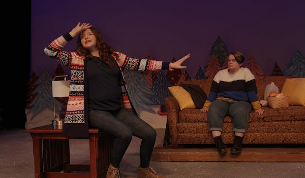 Holiday video screenshot