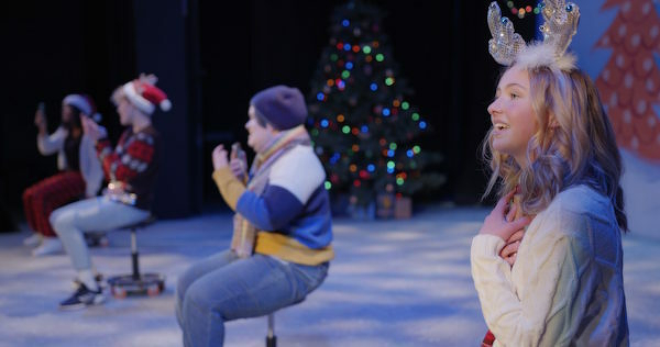 Holiday video screenshot