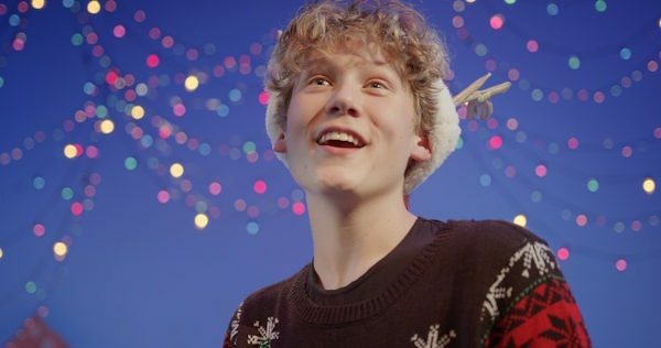 Holiday video screenshot
