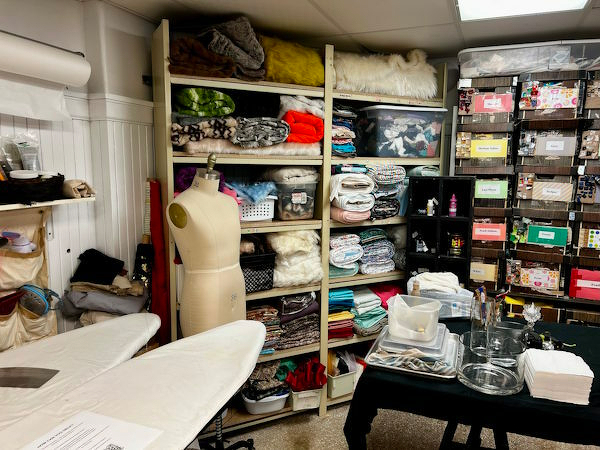 Rebel Threads work room