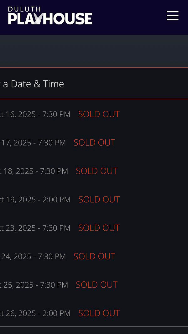 Sold out