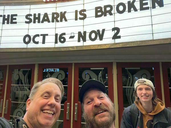 Under the marquee