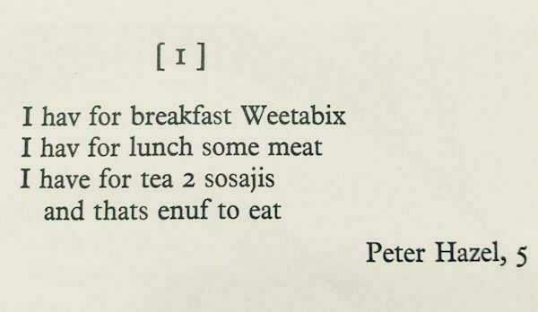 Possibly the best poem ever written