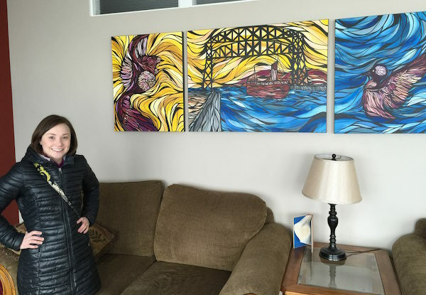 Amber and her triptych