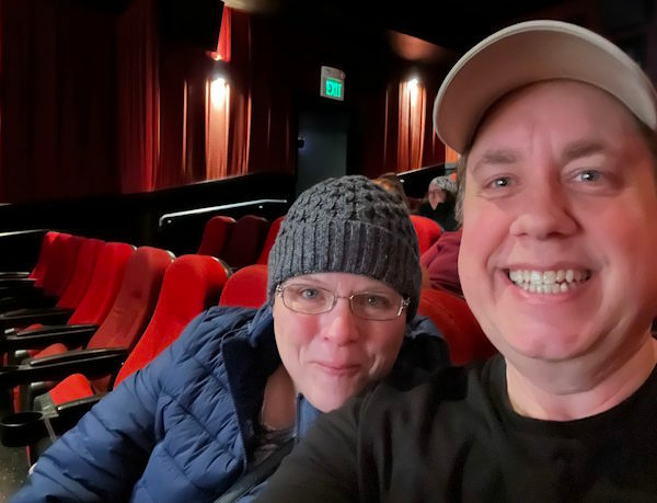 Jody and Justin at Zinema