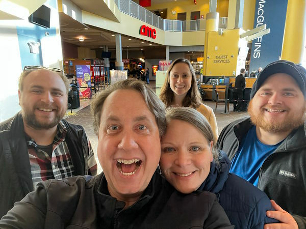 All of us but Kaylee at AMC