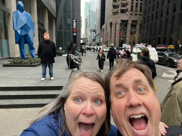 Spencer doesn't see us