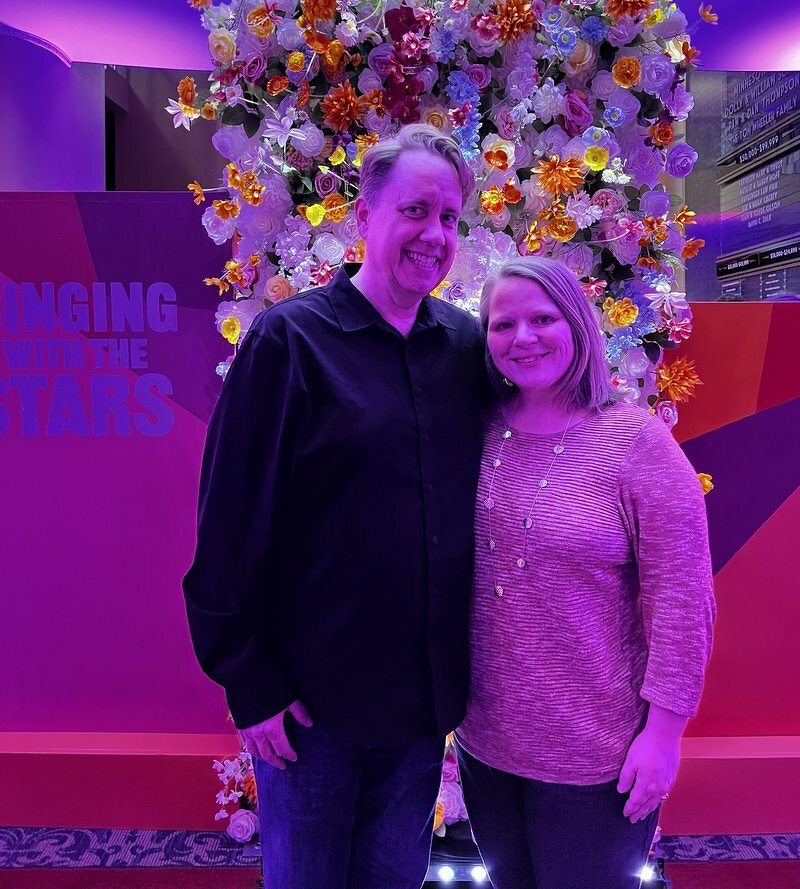 Justin and Jody at Singing With The Stars