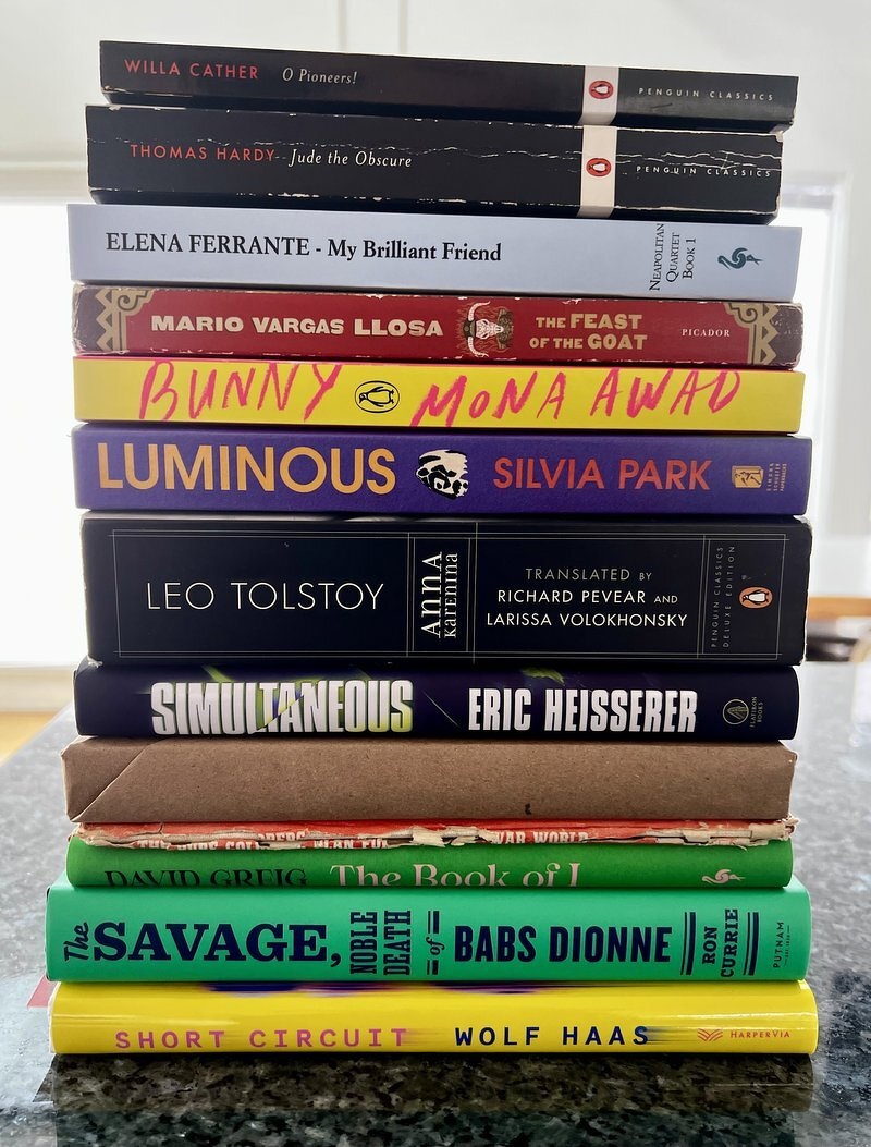 The book haul from Independent Bookstore Day