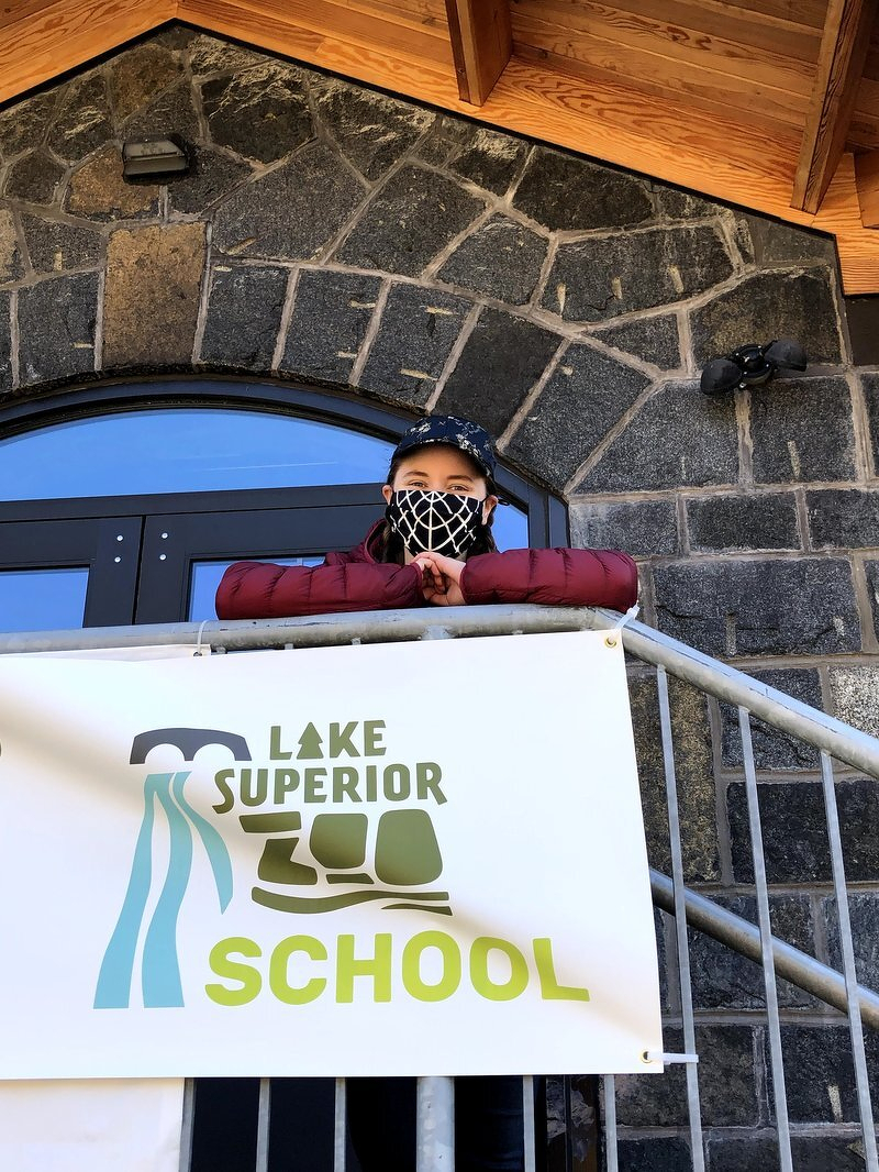 Kaylee at Zoo School, 2021