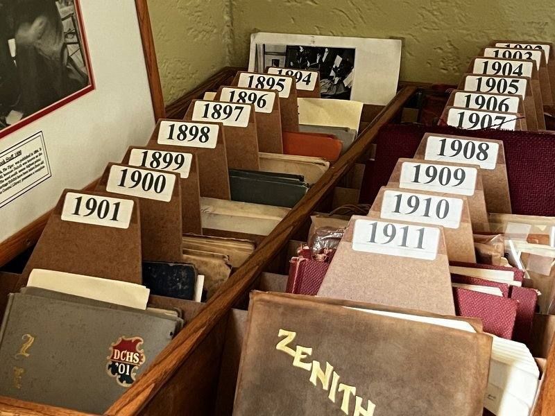 Vintage Duluth Central Zenith yearbooks at Karpeles