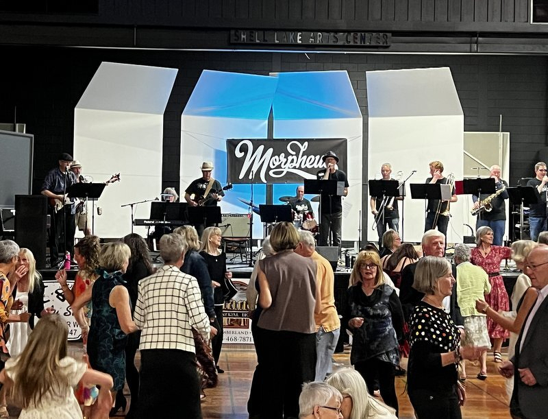 Morpheus performing at the Shell Lake Arts Center Fundraiser Gala