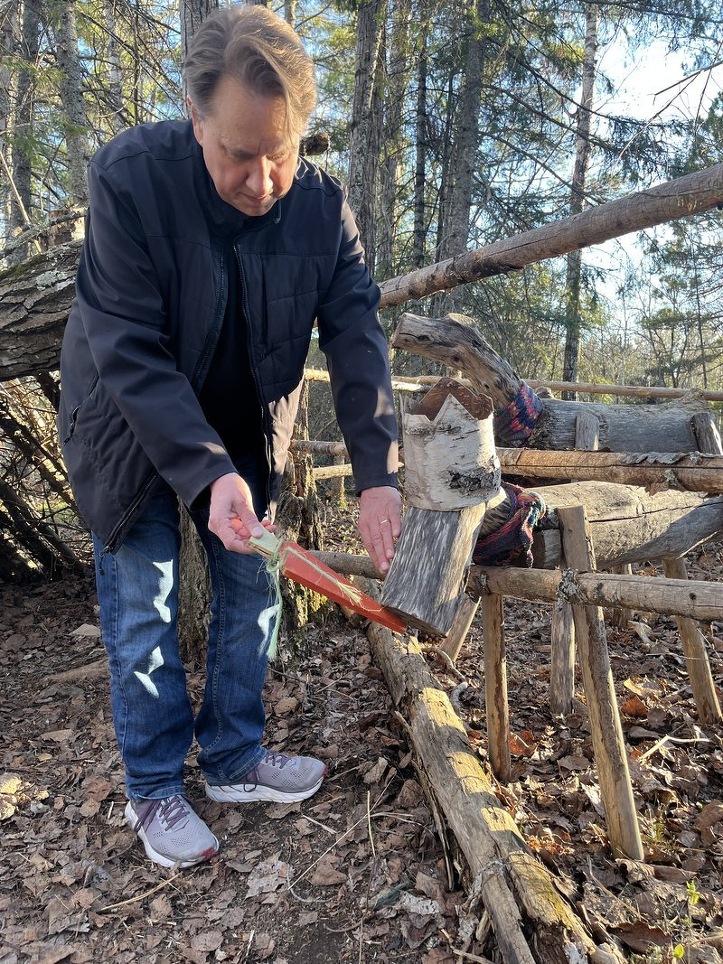 Hiking the Knife River Folk Trail