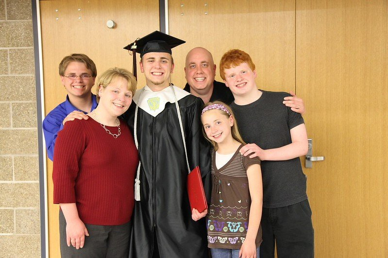 Alex's graduation