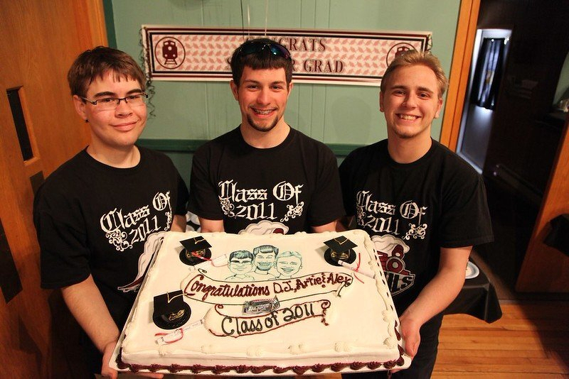 Alex's graduation