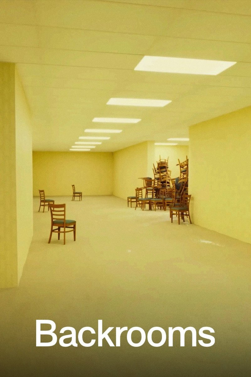 Backrooms movie poster