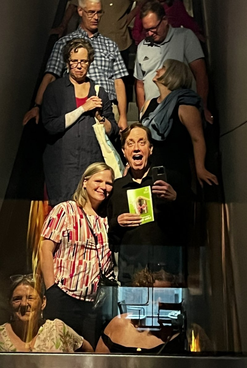 Jody and me at the Guthrie for Little Women