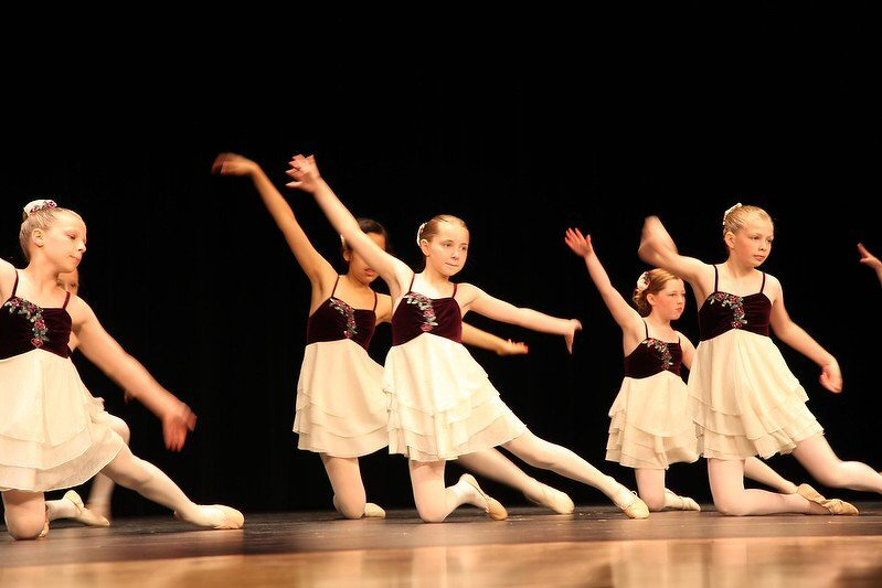 Kaylee, Spencer, and Corey's dance recital in Spooner