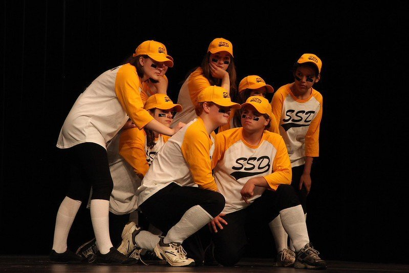 Kaylee, Spencer, and Corey's dance recital in Spooner