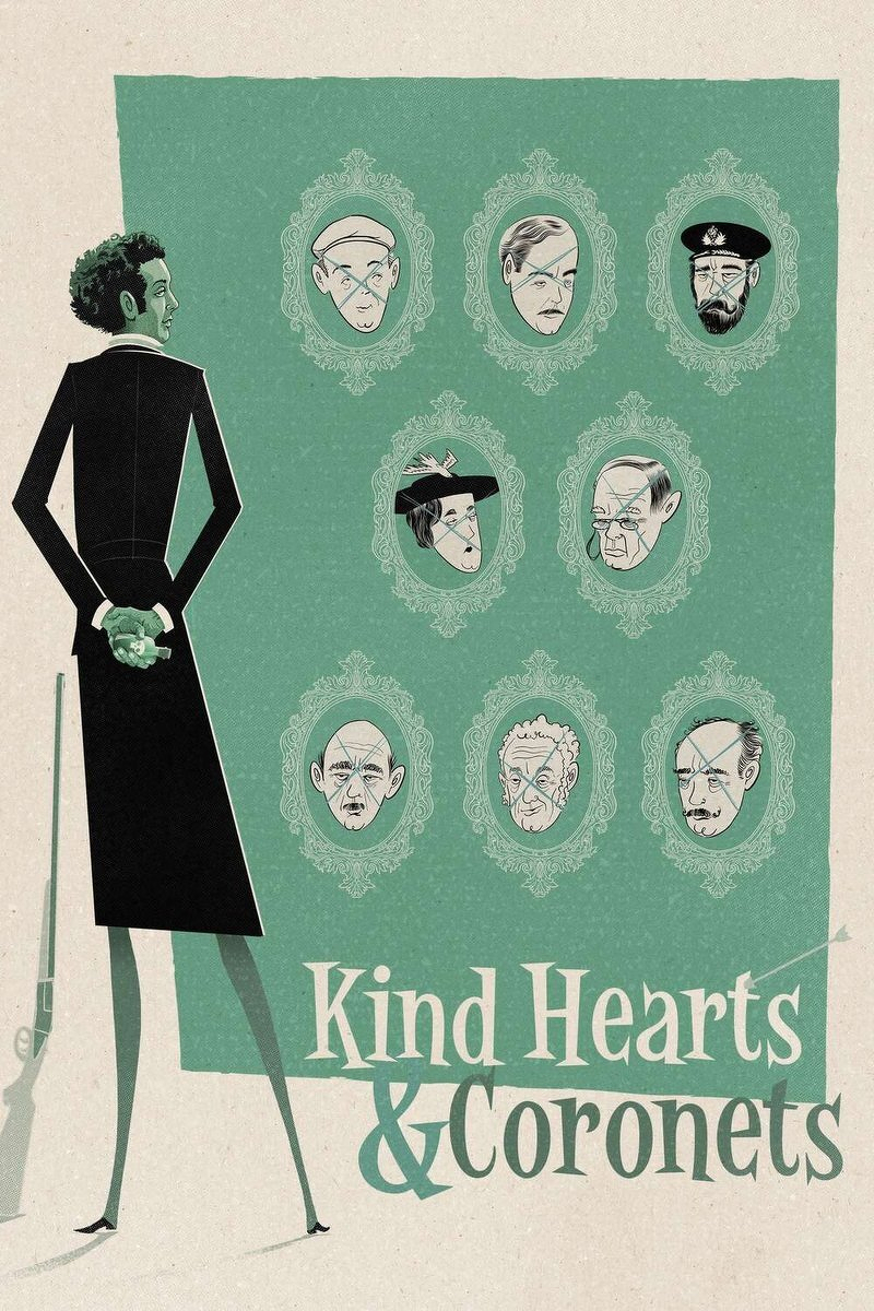 Kind Hearts and Coronets movie poster