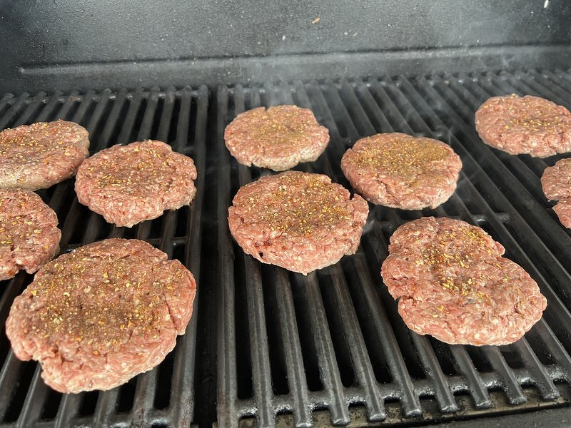 The first grill of the season