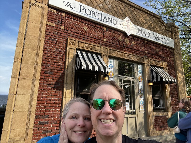 Our first visit to the Portland Malt Shoppe