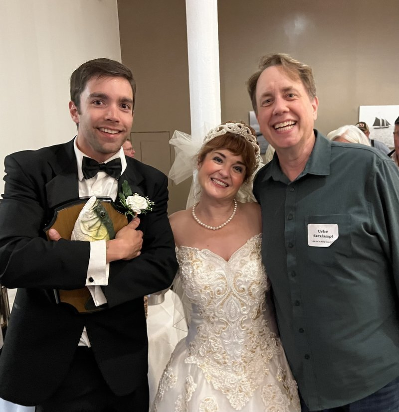 Ole and Lena's wedding at the boat club